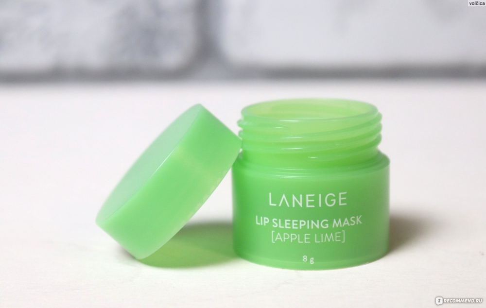     - Laneige  Lip Sleeping Mask Apple Lime 8   1 