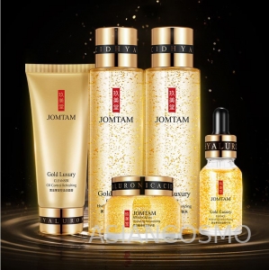 Набор питательный с частичками золота 5 предметов JOMTAM Gold Luxury 
