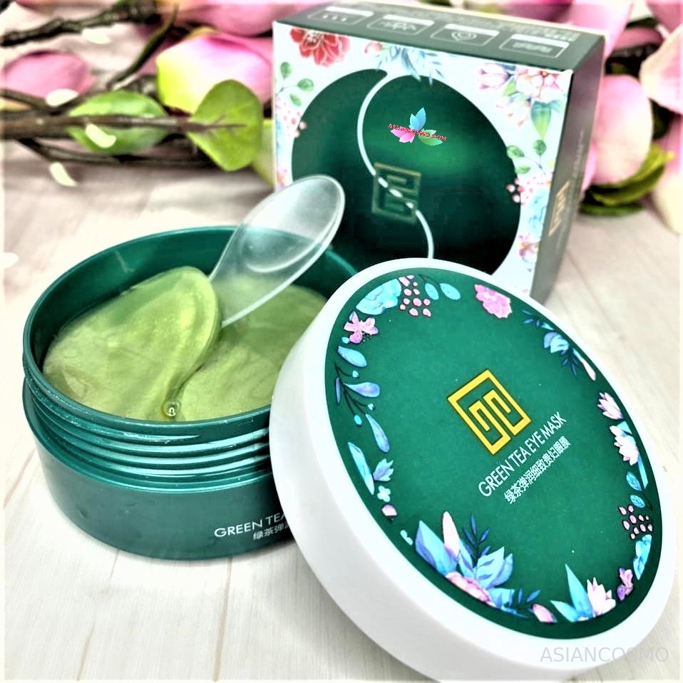 Гидрогелевые патчи с экстрактом зеленого чая Dsiuan Green Tea Eye Mask