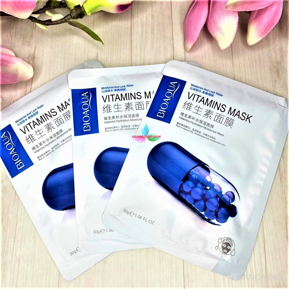      Vitamins B3 Hydration Moisturize Mask (30) Bioaqua 1