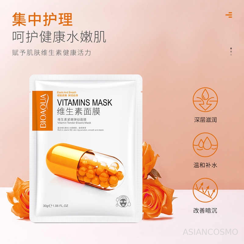        Bioaqua Vitamin Tender Elastic Mask 30g 1