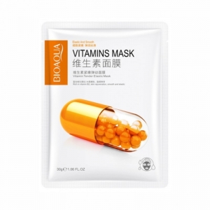 Тканевая маска для лица с витамином С Bioaqua Vitamin Tender Elastic Mask 30g 1шт