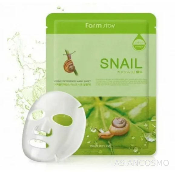       Visible Difference Snail Mask Sheet, Farmstay 23 