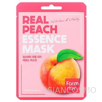     ,FarmStay Real Peach Essence Mask 23 