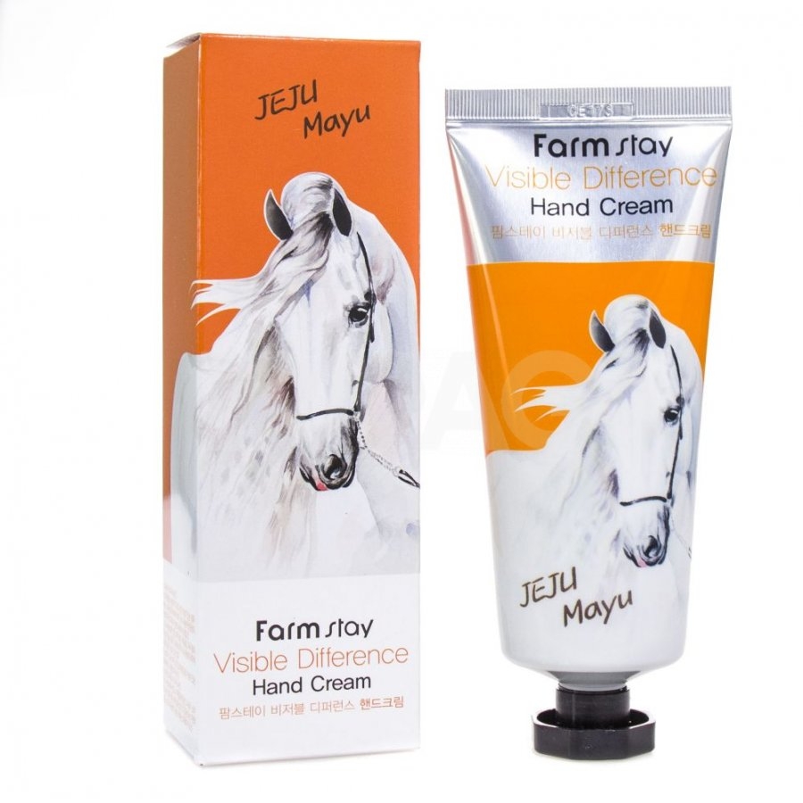    FarmStay Visible Difference Hand Cream Horse Oil    100 .