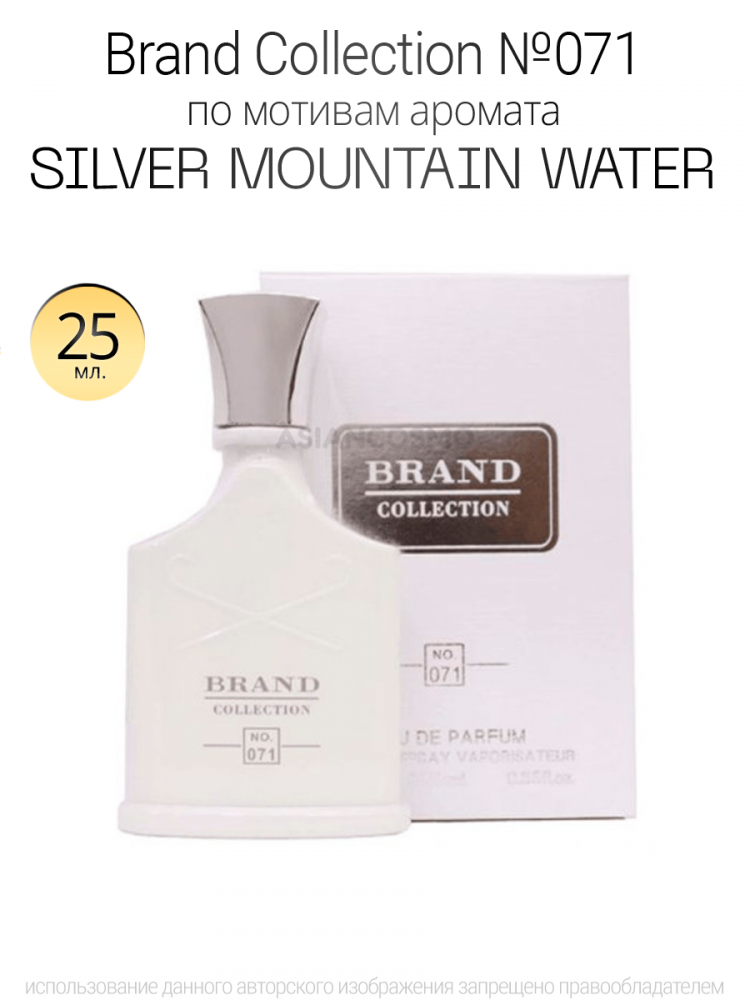  Brand Collection 071 Silver Mountain Water 25 ml